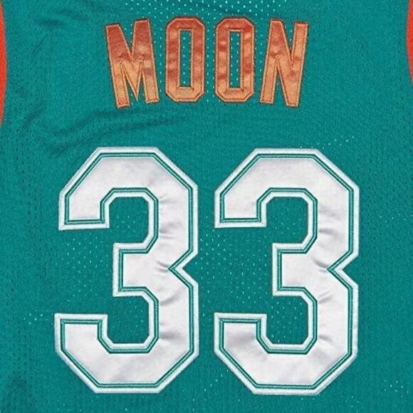 Flint Tropics Jackie Moon #33  XL Semi Pro Mens Basketball Jersey - Picture 10 of 10